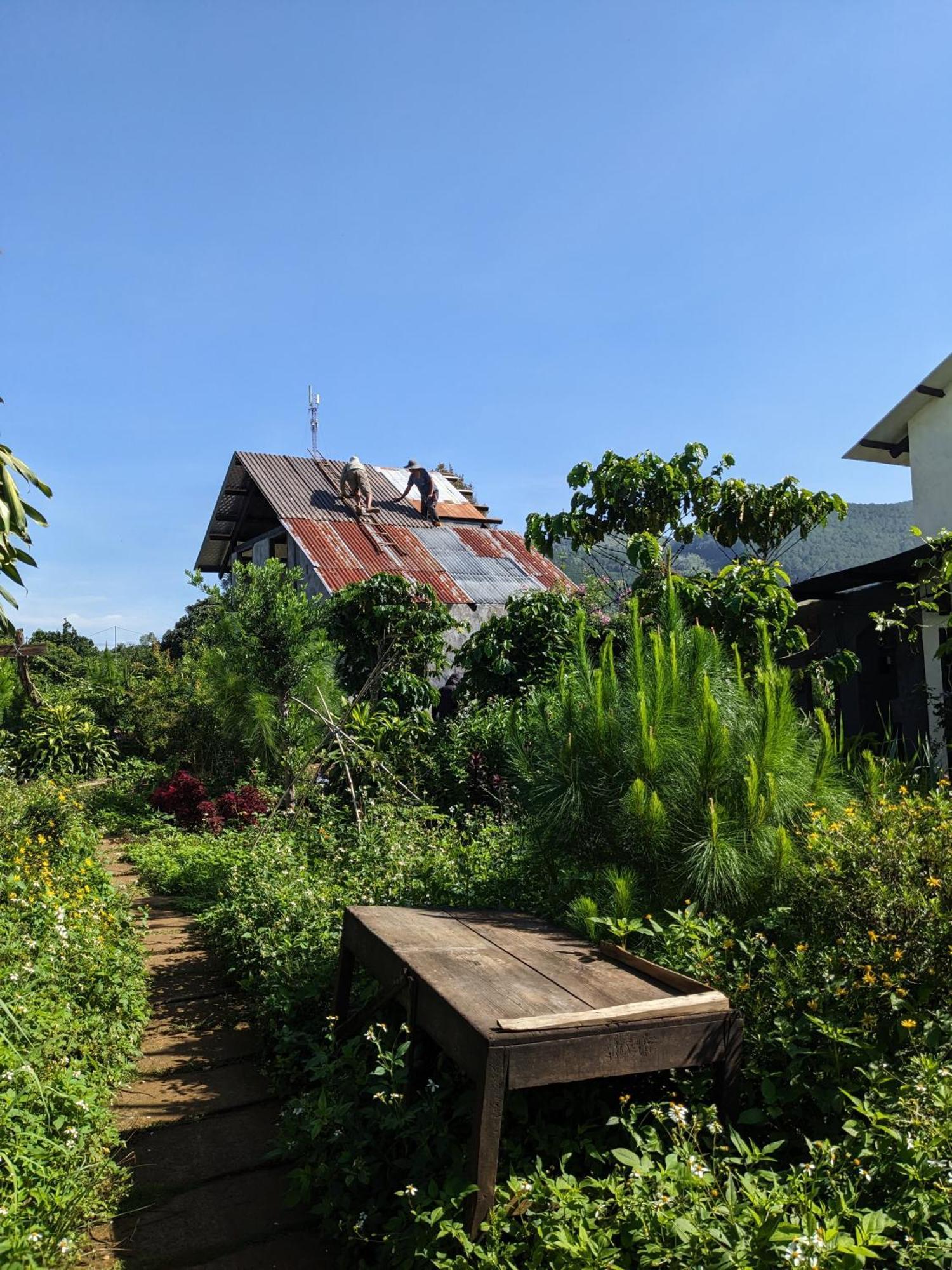 Apartamento Ivy Coffee Farm - Garden House Duc Trong Exterior foto