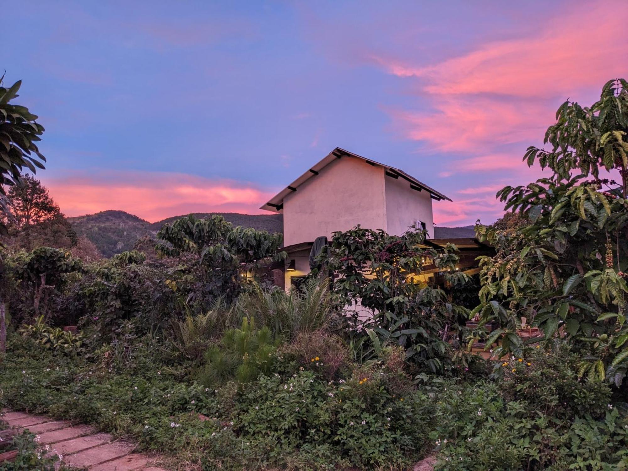 Apartamento Ivy Coffee Farm - Garden House Duc Trong Exterior foto