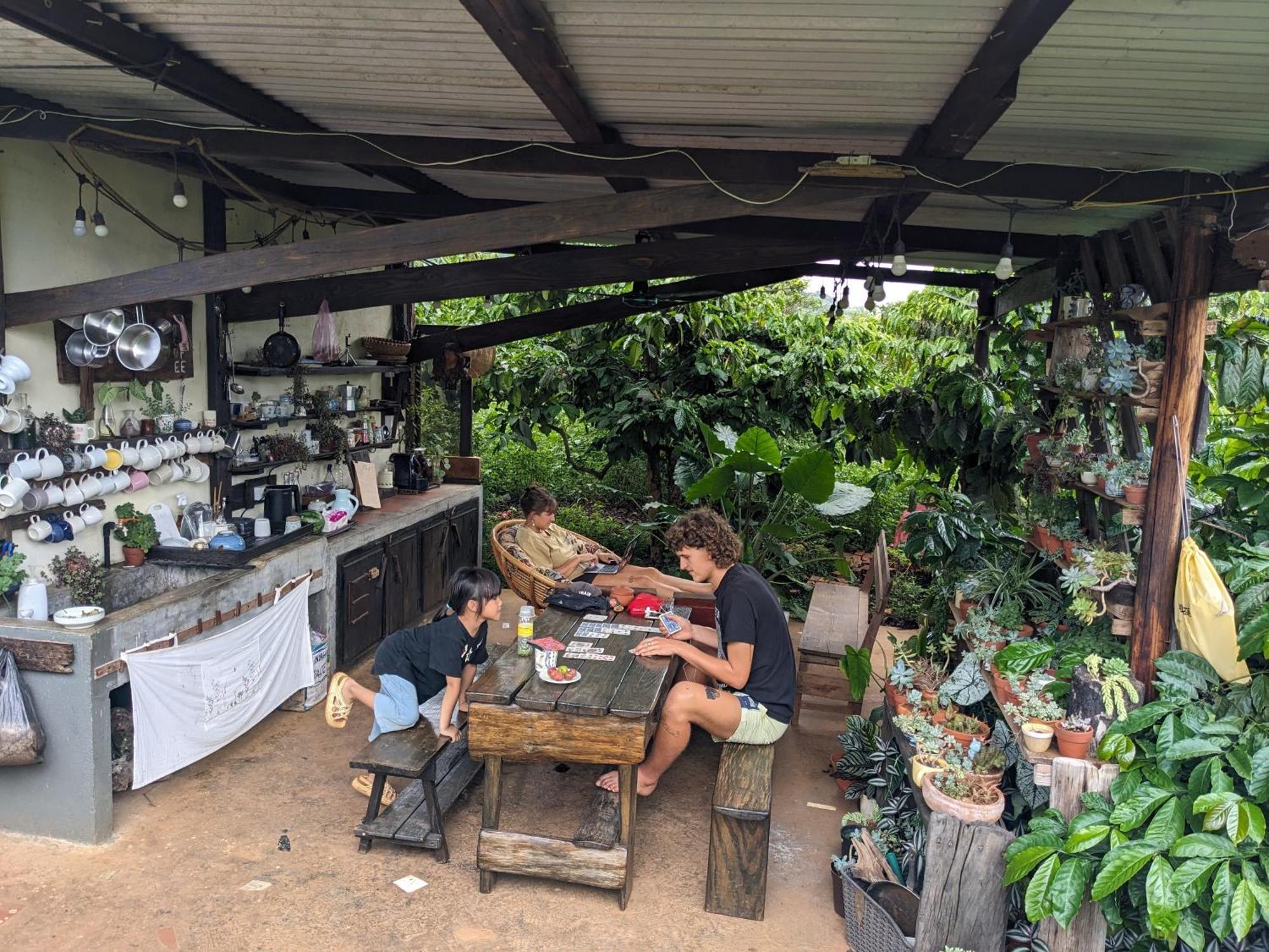 Apartamento Ivy Coffee Farm - Garden House Duc Trong Exterior foto