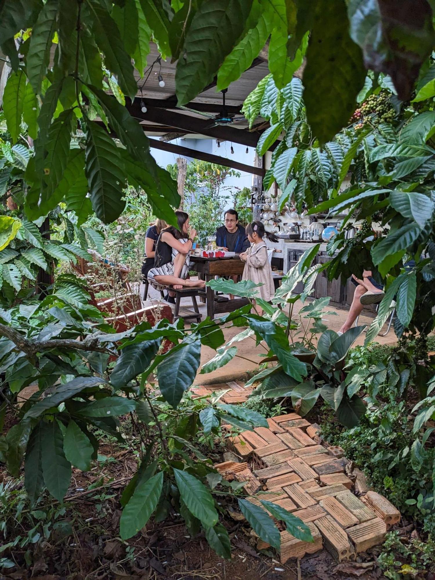 Apartamento Ivy Coffee Farm - Garden House Duc Trong Exterior foto